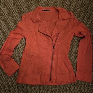 Maurices Coral Moto Inspired Jacket